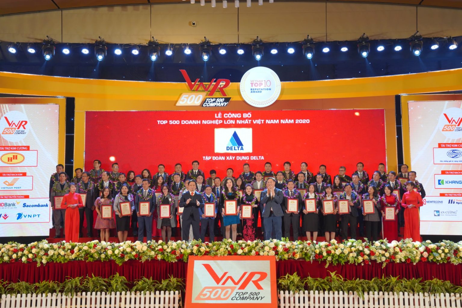 DELTA Group lọt TOP 500 doanh nghiệp lớn nhất Việt Nam 2020